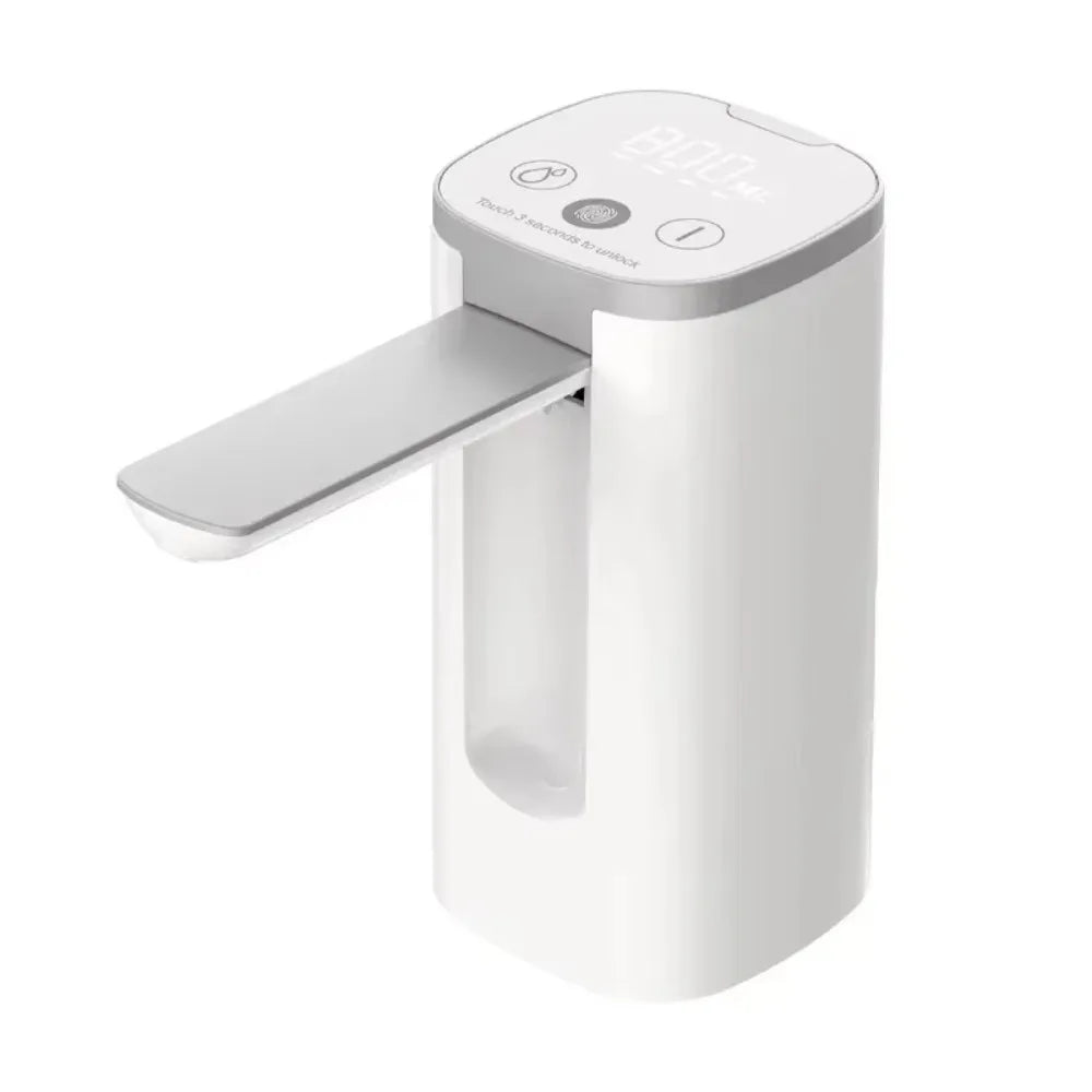 LED Display Water Bottle Pump Foldable Electric Quantitative Wine Dispenser Intelligent Automatic Water Dispenser Drinking