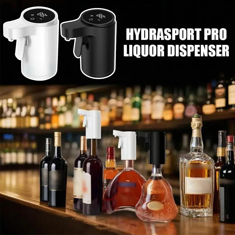 Electric Wine Dispenser with Adjustable Quantity USB Rechargeable Smart Wine Decanter Automatic Liquor Aerator Pump for Bar Home