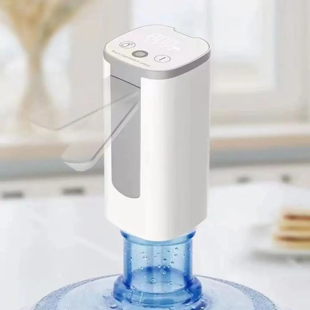 LED Display Water Bottle Pump Foldable Electric Quantitative Wine Dispenser Intelligent Automatic Water Dispenser Drinking