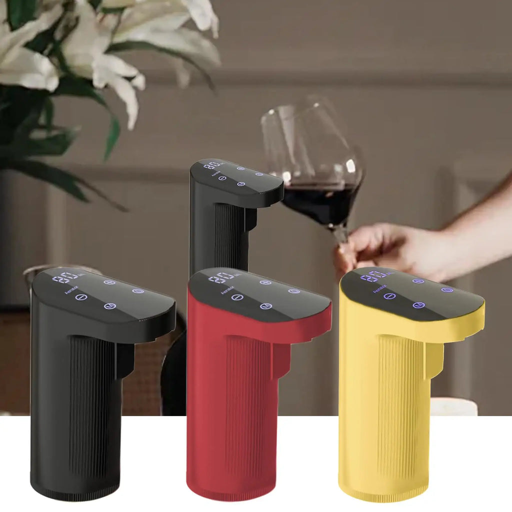 Electric Wine Decanter  Portable Mini Automatic Wine Decanter USB Rechargeable Wine Dispenser Wine Pump Wine Accessories