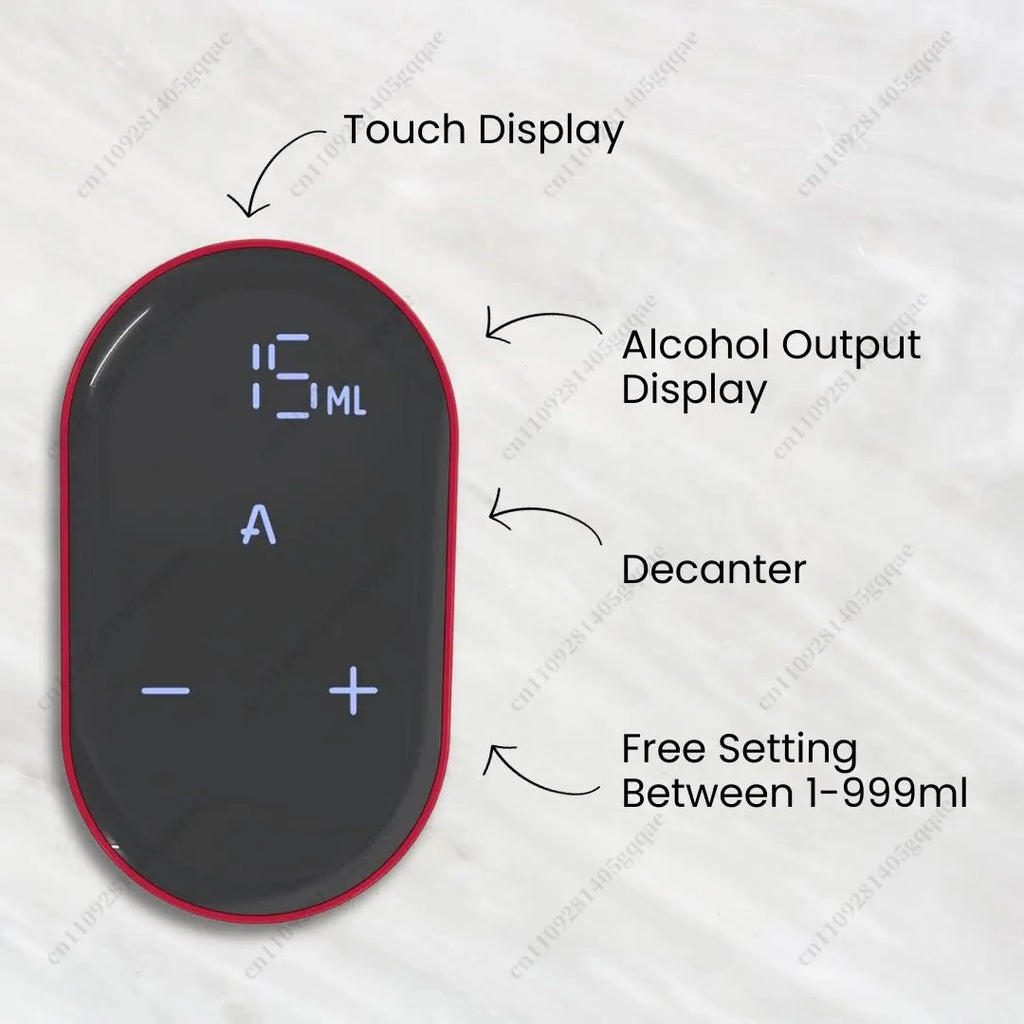 2026 New Portable Mini Automatic Wine Decanter Electric Wine Aerator and Wine Dispenser