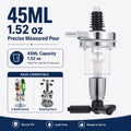 25/30/45ml Bottle Drink Dispenser Wall Mounted Wine Alcohol Liquor Cocktail Beer Dispenser Party Bar Home Pourer Wine Divider