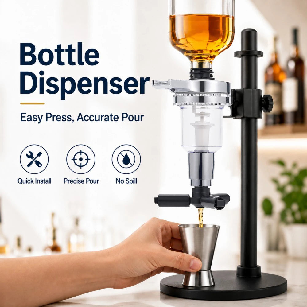 25/30/45ml Bottle Drink Dispenser Wall Mounted Wine Alcohol Liquor Cocktail Beer Dispenser Party Bar Home Pourer Wine Divider