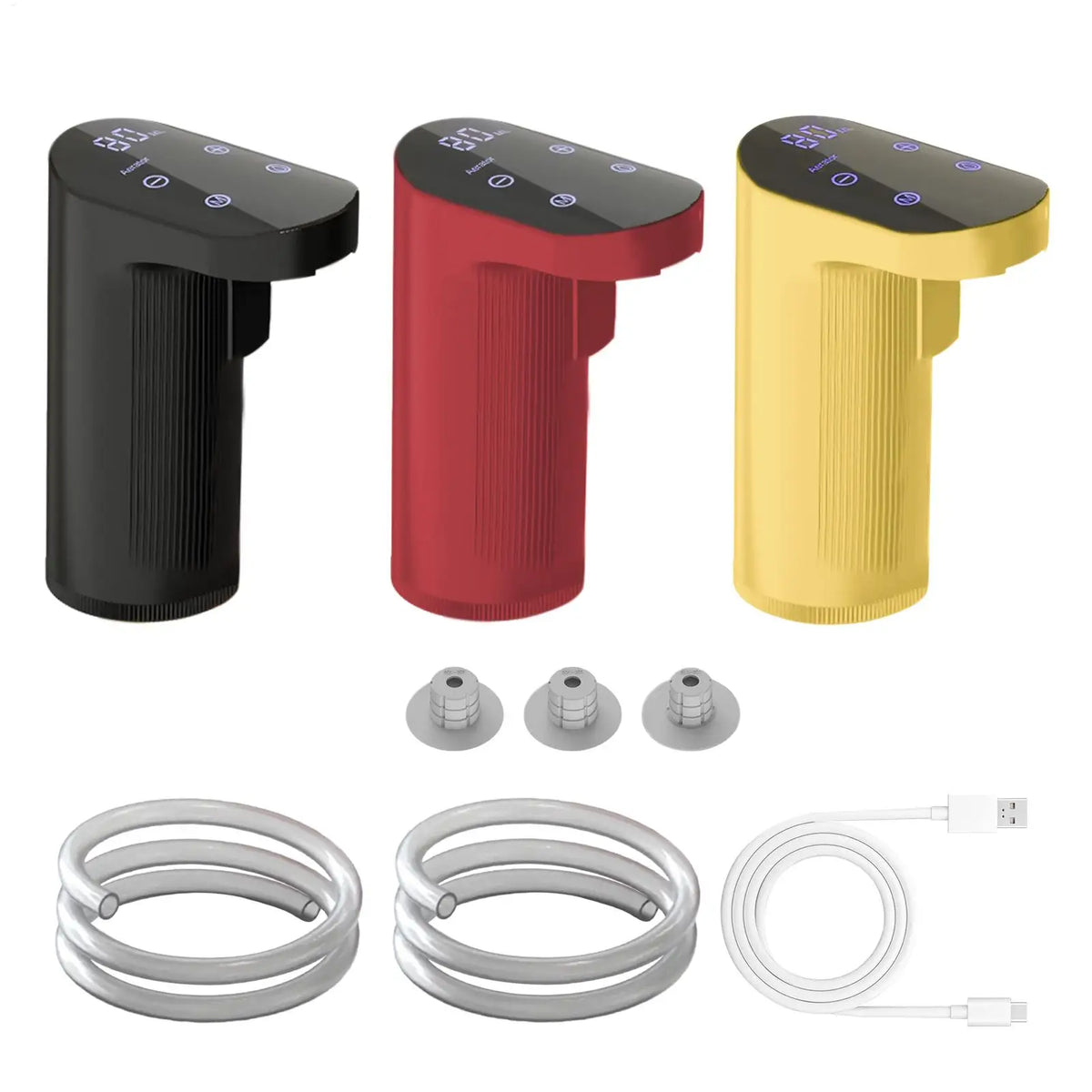 Electric Wine Aerator Dispenser USB Rechargeable Wine Dispenser Whiskey Adjustable Quantity Liquor Wine Pump Wine Accessories